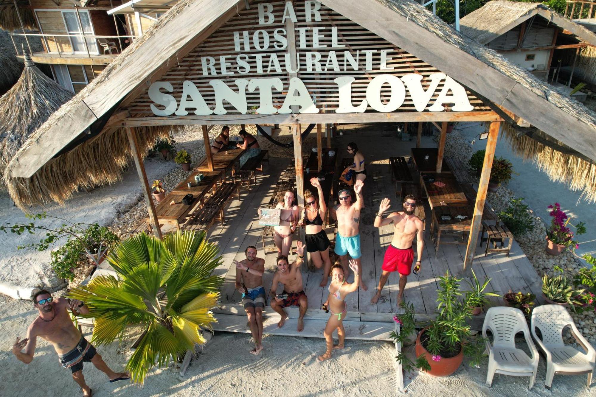 Santa Lova Eco-Hostel Isla Tintipan Tintipan Island Luaran gambar